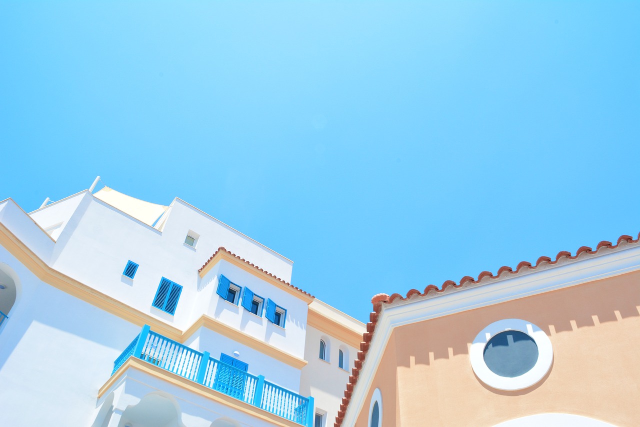 Architecture, blue sky, buildings — Cash Sale Options for Your San Bernardino Property