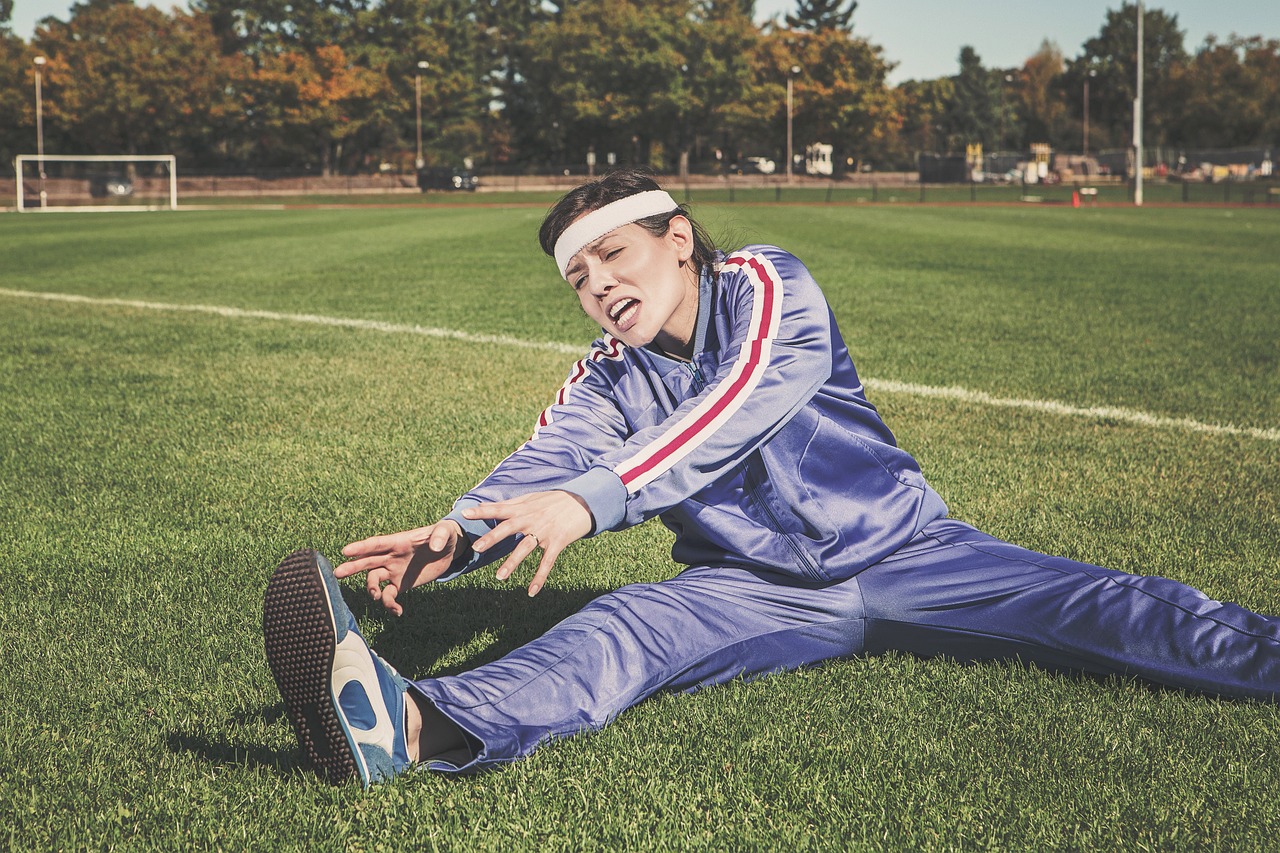 Stretching, sports, woman — Combining Zopiclone with Healthy Bedtime Habits