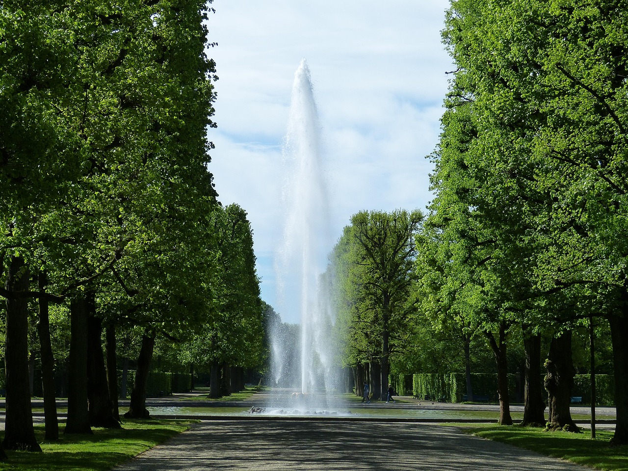 Fountain, water, park — How does a straight bet vary from a futures bet?