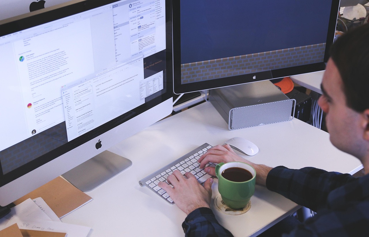 Typing, computer, man — Managing Risk Levels With Payment Processors