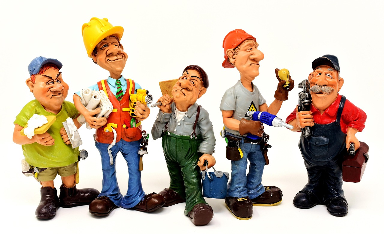 Handyman, construction site, workers — MT4 for iOS: Manage trades on the go with a responsive mobile platform.