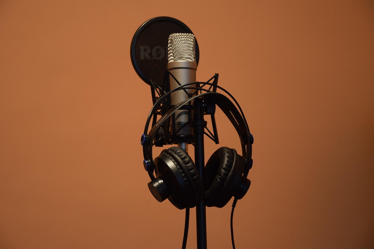 Microphone, headphones, music — One Good Reason to purchase New: Safety