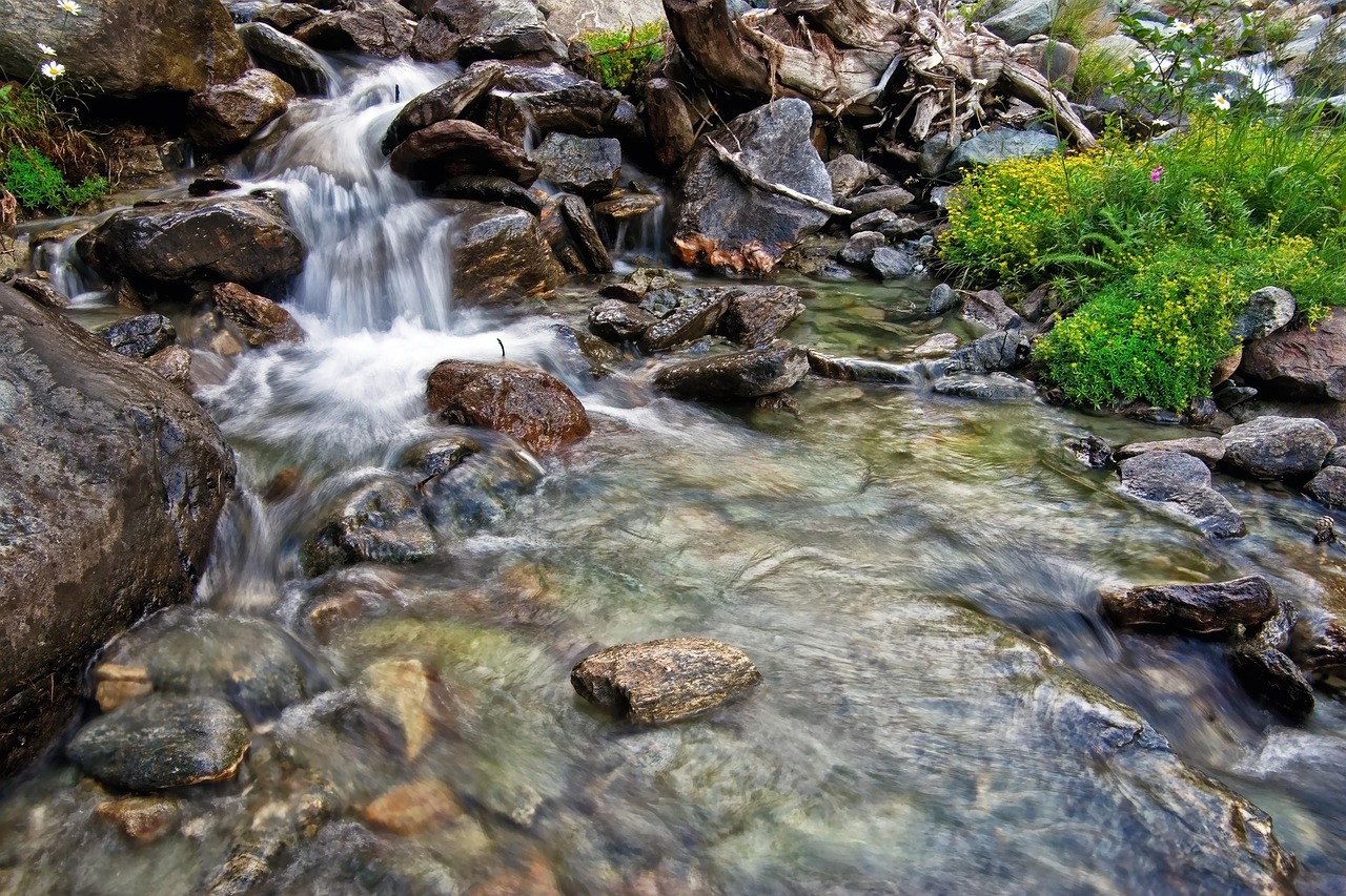 Mountain stream, alps, torrent — Smart IPTV Streams Instantly on Apple TV, Android, and More