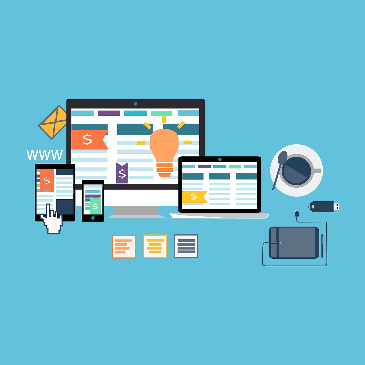Digital illustration, digital, des — The Modern Rules of SEO