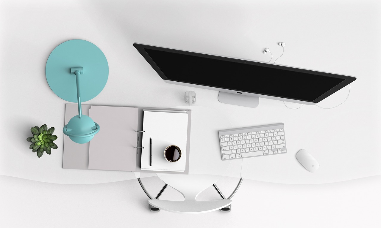 Desk, computer, modern — Things to Consider Before Buying a VPN